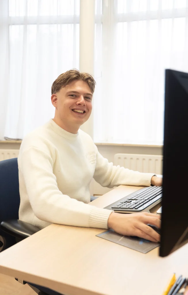 Jean Doets van de Ghost-Central servicedesk
